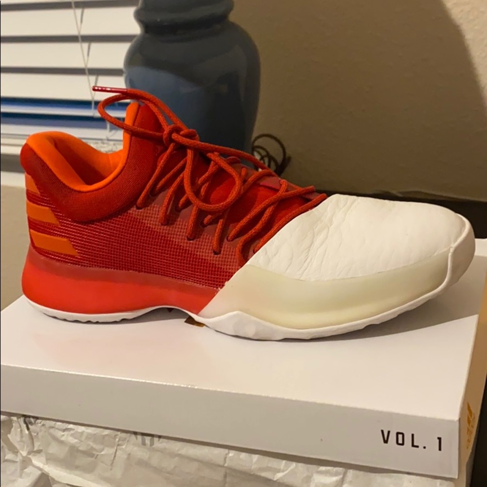 James Hardee adidas worn once indoors
